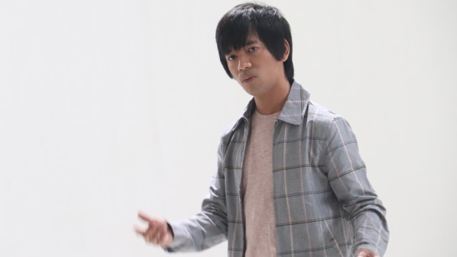 Rian D'Masiv saat pembuatan video klip. (Foto: Munady Widjaja)