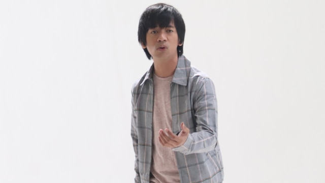 Rian D'Masiv saat pembuatan video klip. (Foto: Munady Widjaja)