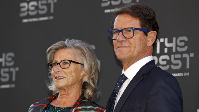 Capello hadiri malam anugerah pemain terbaik dunia 2018 (Foto: ADRIAN DENNIS / AFP)