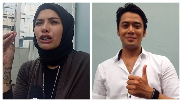 Nikita Mirzani dan Kriss Hatta (Foto: Sarah Yulianti, Prabarini Kartika/kumparan)