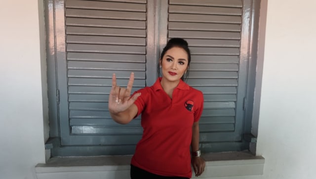 Krisdayanti, Caleg PDI-P Dapil Malang Raya. Foto: Helmi Afandi Abdullah/kumparan