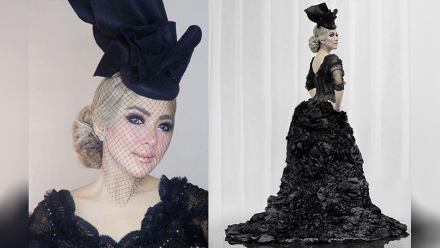 Komplilasi Gaya Rambut Syahrini (Foto: Instagram @princessyahrini)