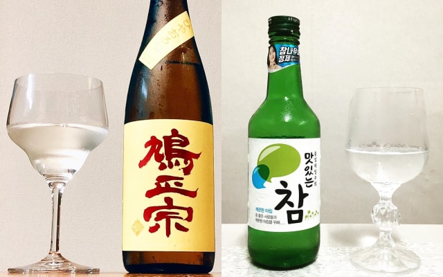 Perbedaan sake dan soju (Foto: Instagram/ @@horoyoifisher @fjp217 )