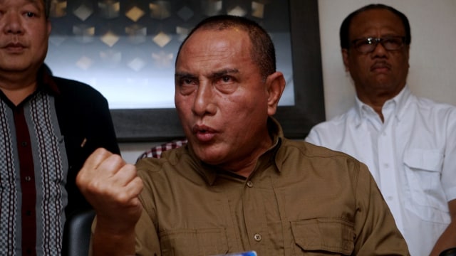 Ketua Umum PSSI Edy Rahmayadi. (Foto: Fanny Kusumawardhani/kumparan)