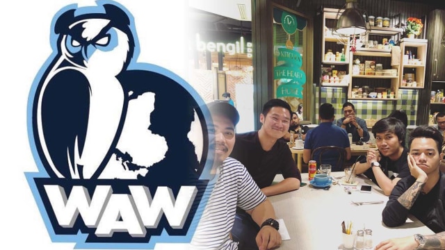 Logo Esports dan Reza Arap. (Foto: Instagram @rapyourbae)