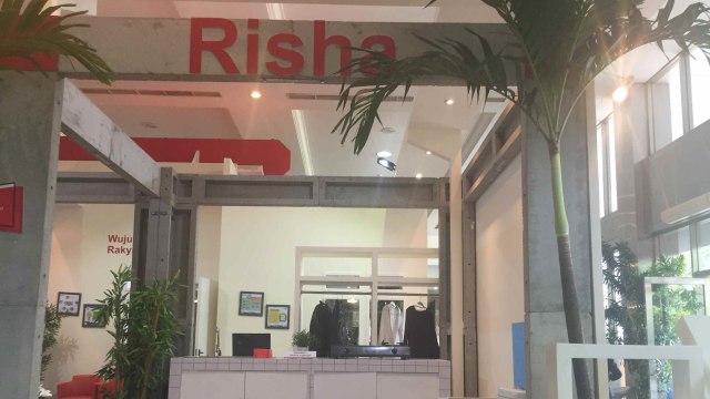 Pameran Rumah Instan Sederhana Sehat (Risha) Kemenpupr di JCC Jakarta, Selasa (26/9).  (Foto: Nurul Nur Azizah/kumparan)