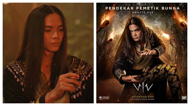Hanata Rue, Pemain Film 'Wiro Sableng' (Foto: IG @hanatarue)