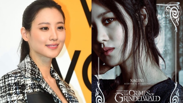 Claudia Kim sebagai Nagini dalam Fantastic Beasts 2 (Foto: Dok. Warner Bross)