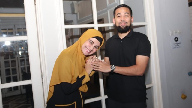 Shireen Sungkar dan Teuku Wisnu. (Foto: Munady Widjaja)