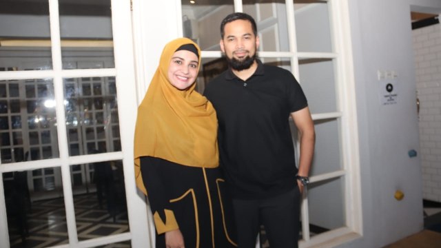 Shireen Sungkar dan Teuku Wisnu. (Foto: Munady Widjaja)