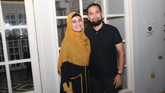 Shireen Sungkar dan Teuku Wisnu (Foto: Munady Widjaja)