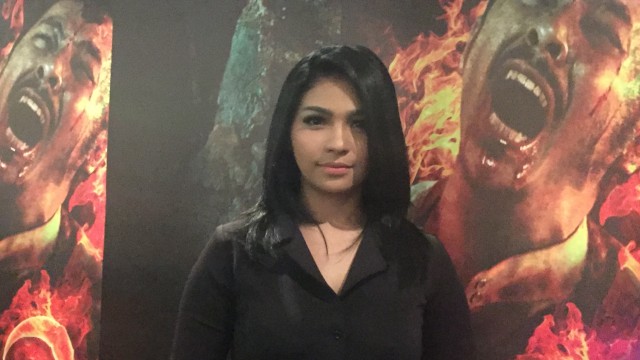 Weni Panca, pemeran film 'Munafik 2' ditemui di Grand Indonesia, Jakarta Pusat, Rabu (26/9). (Foto: Sarah Yulianti Purnama/kumparan)