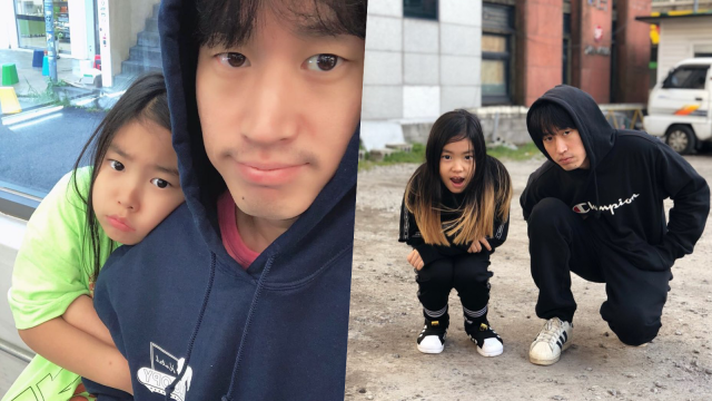 Tablo dan Haru (Foto: Instagram @tabloisdad)