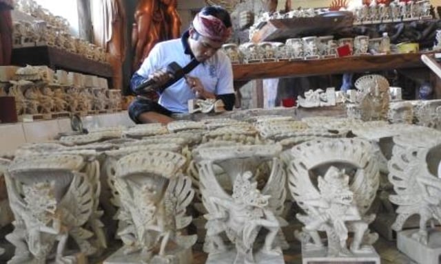 Ribuan Patung  Garuda Wisnu Kencana Disiapkan untuk Delegasi IMF Meeting