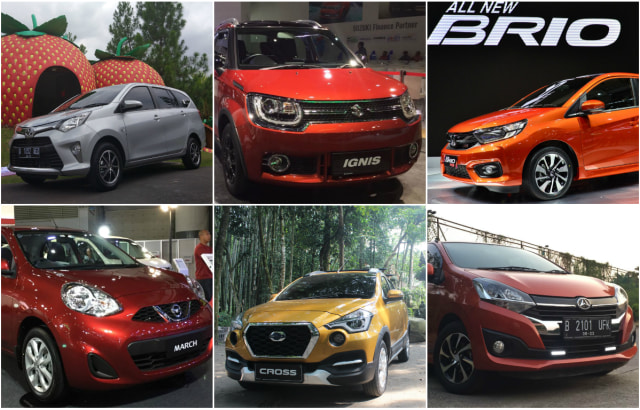 Mobil matik di bawah Rp 200 juta (Foto: Aditya Pratama Niagara/kumparanOTO)