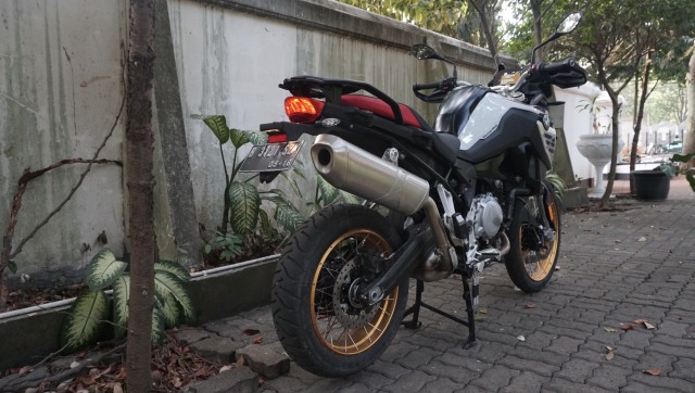 BMW F 850 GS. (Foto: Fitra Andrianto/kumparan)