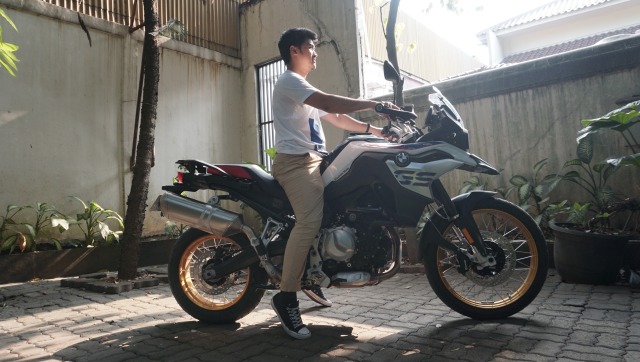 BMW F 850 GS. (Foto: Fitra Andrianto/kumparan)