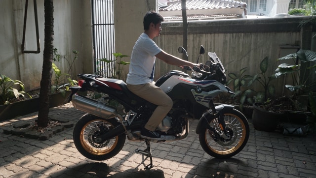BMW F 850 GS. (Foto: Fitra Andrianto/kumparan)