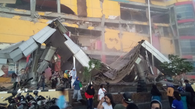 Imbas dari gempa di Palu (Foto: Istimewa)
