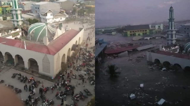 Tsunami di Palu  (Foto: Dok. Istimewa))