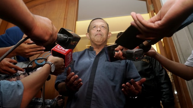 Djoko Santoso ketua Tim Badan Pemenangan Nasional Prabowo-Sandi 
 Foto:  Fanny Kusumawardhani/kumparan