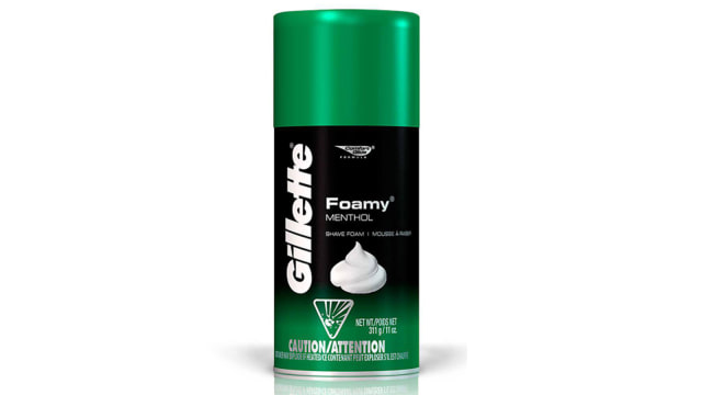 Gillete foamy menthol. (Foto: Dok.gillette.co.id)