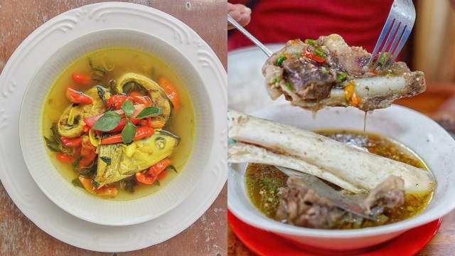 Ilustrasi Makanan khas Palu. (Foto: Intagram/@elly.rosiana dan @beta.makan.terus)