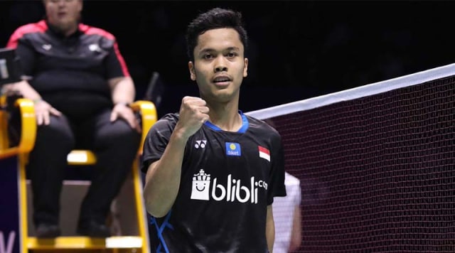 Petik Emas Di Open China 2018 Anthony Ginting Tekuk Juara Dunia