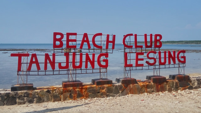 Beach Club, Tanjung Lesung  (Foto: Tirta Kusuma Wardana/kumparan)