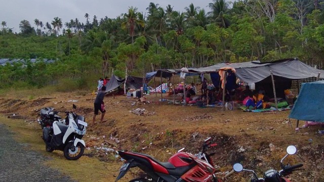 Tempat pengungsian Mardijo. (Foto: Dok. Mardijo)