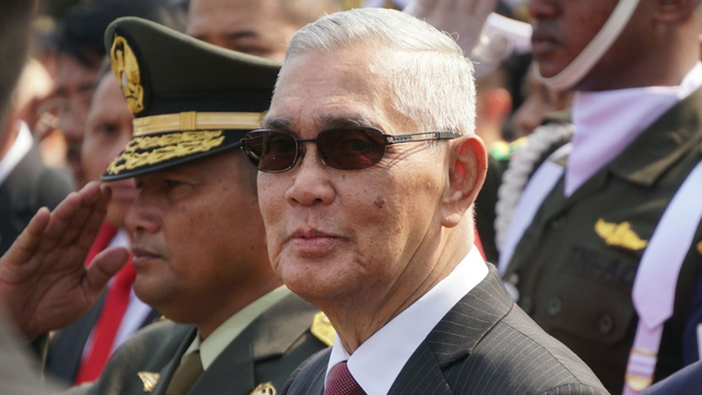 Wakil Presiden ke-6 RI Try Sutrisno. Foto:  Nugroho Sejati/kumparan