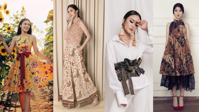 Rekomendasi label batik modern  (Foto: Dok. Melvee, Artea, Kerf Official, Athalia Batik)