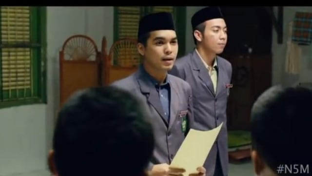Mario Irwinsyah di Negeri 5 Menara (Foto: YouTube @Million Pictures)