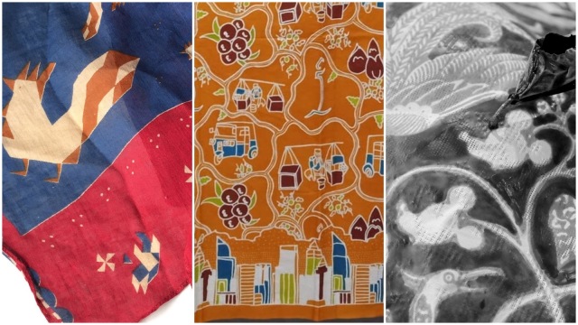 Beragam batik dengan motif unik karya desainer Indonesia (Foto: dok. Instagram)