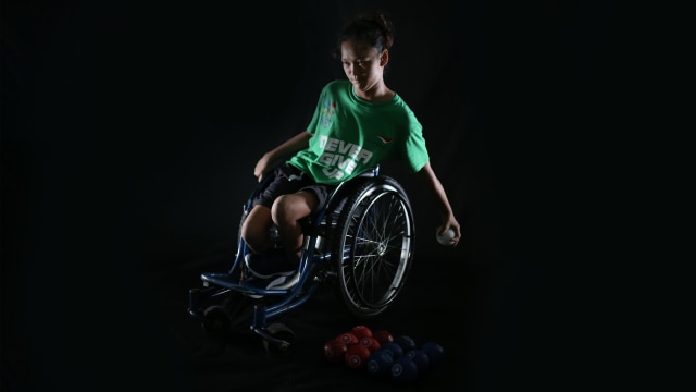 Atlet Boccia, Febriyanti Vani Rahmadani (Foto: Aditia Noviansyah/kumparan)