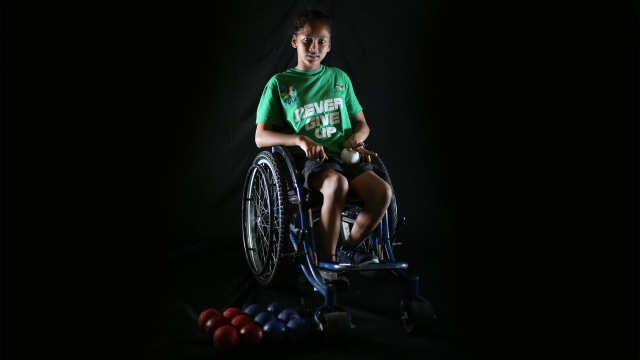 Atlet Boccia, Febriyanti Vani Rahmadani (Foto: Aditia Noviansyah/kumparan)