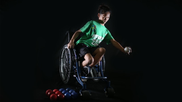 Atlet Boccia, Febriyanti Vani Rahmadani (Foto: Aditia Noviansyah/kumparan)