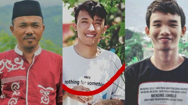 Keluarga hilang Sunaryo, Wahyu, Aditya (Foto: Dok. Pribadi/Suhartini)