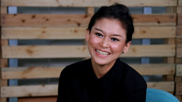 Marissa Anita saat wawancara di Kumparan. Foto: Eny Immanuella Gloria