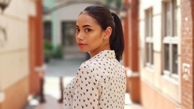 Tria Aditia, pramugari yang selamat dari tsunami di Palu. (Foto: Instagram @riaudtr)