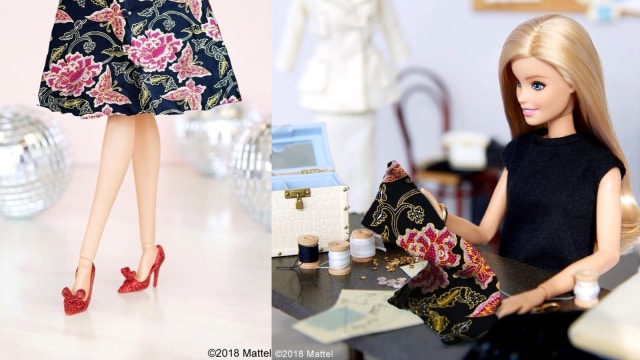 Barbie x Iwan Tirta Batik (Foto: Dok. Barbie x Iwan Tirta Batik)