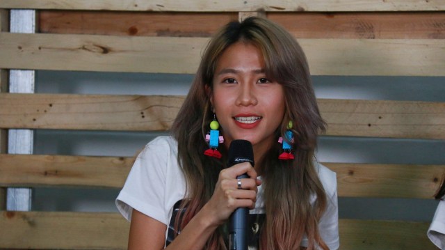 Brigitta Cynthia saat wawancara di Kumparan. (Foto: Eny Immanuella Gloria)