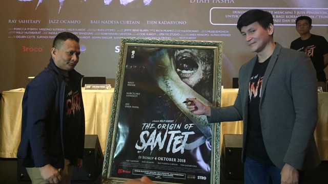 Konferensi pers Film ‘The Origin Of Santet’. (Foto: Maria Gabrielle Putrinda/kumparan)