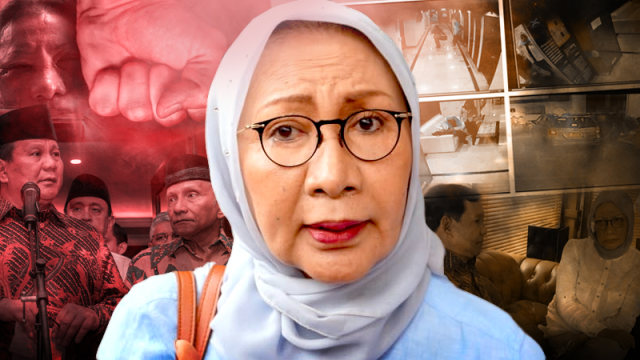 Ilustrasi pemukulan Ratna Sarumpaet (Foto: Basith Subastian/kumparan)