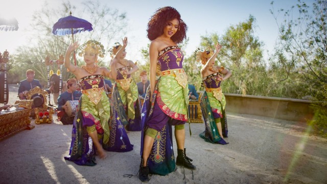 Proses pembuatan video klip 'Queen of the Hill' milik Judith Hill , Rabu (2/10/1997). (Foto: Sun and Moon Films)