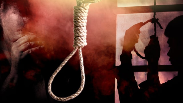 Ilustrasi Bunuh Diri, Gantung Diri Foto: Basith Subastian/kumparan