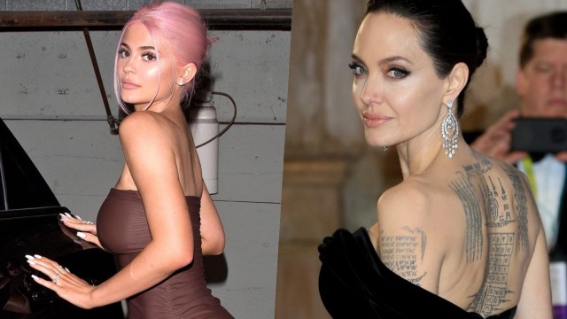 Kylie Jenner dan Angelina Jolie (Foto: IG: @kyliejenner & @angelinajolieofficial)