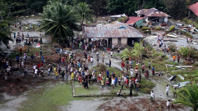 Kondisi Mentawai saat terkena tsunami pada 2010. Foto: Aditia Noviansyah/kumparan