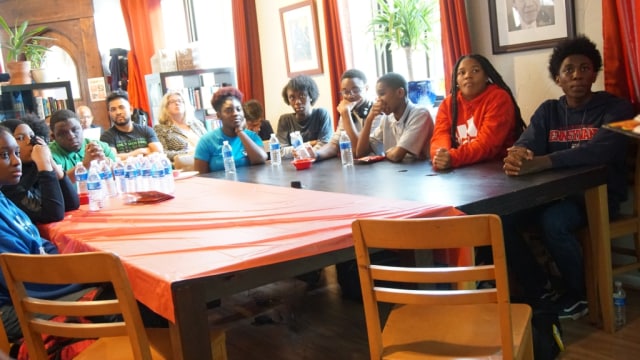 Aktivitas anak-anak di Mighty Writers, Philadelphia, Amerika Serikat  (Foto: Denny Armandhanu/kumparan)