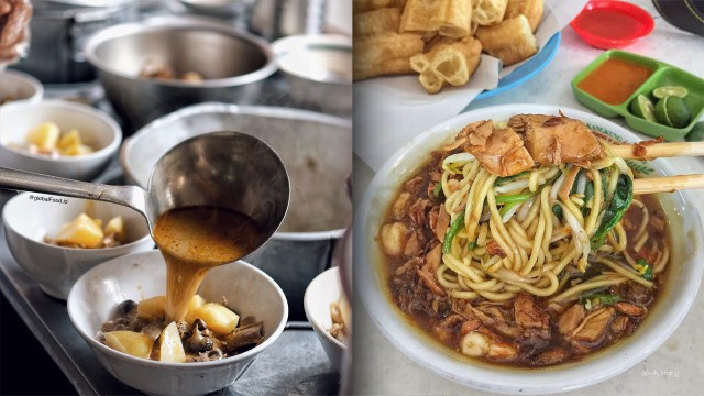 Ilustrasi Kuliner Halal di Glodok. (Foto: Instagram/@globalfood.id , Instagram/@oh_aming)